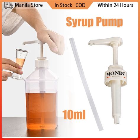 Ml Monin Syrup Pump Head Liquid Juice Dispenser Pump Oyster Sauce