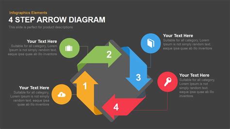 4 Step Process Diagram Template For Powerpoint And Keynote Images And Photos Finder