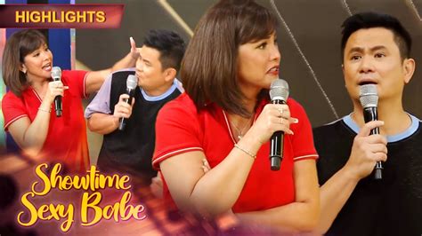 Regine Visits The It S Showtime Studio To Confront Ogie It S Showtime Sexy Babe YouTube