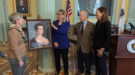 Abigail Adams Portrait To Permanently Hang In Mass Senate