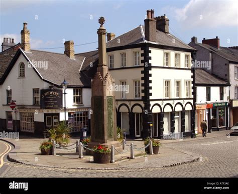 Market Place At Ulverston England Uk 2004 Stock Photo Alamy