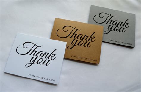 Wedding Thank You Cards Wedding Guest Thank You Card Wedding Guests ...