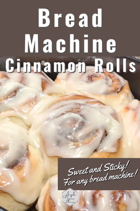 Best Bread Machine Cinnamon Roll Recipe Artofit