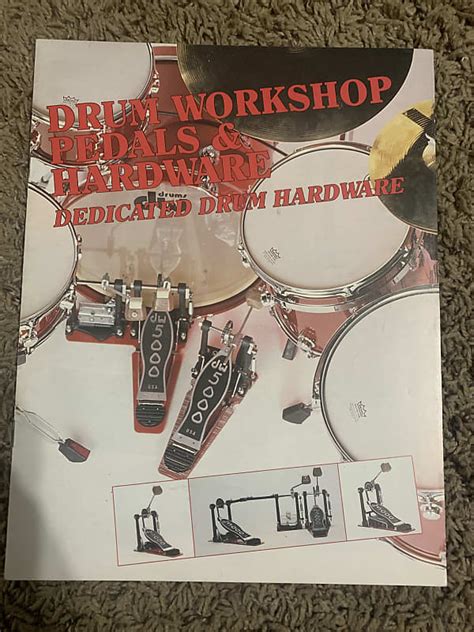 Drum Workshop Catalog Reverb