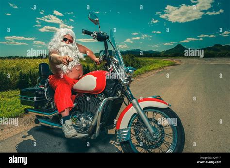 Fat Man On Motorcycle Hi Res Stock Photography And Images Alamy