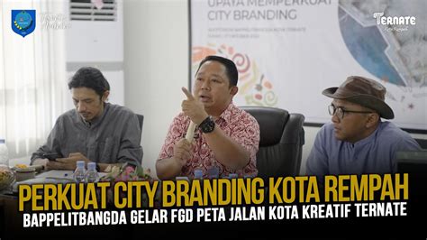 Perkuat City Branding Kota Rempah Bappelitbangda Gelar Fgd Peta Jalan