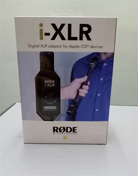 Rode I XLR Digital XLR Adaptor For Apple IOS Devices Electronics