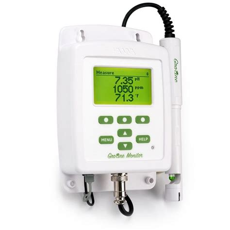 Hanna GroLine PH EC Temperature Portable Meter Hydroponic HI9814