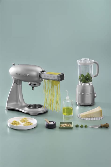 Smeg Stand Mixer with Accessories and Blender | Smeg, Smeg kitchen ...