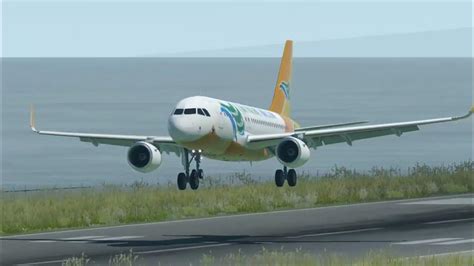 Xplane11 Ceb657 Cebu Pacific A321neo Landing In Tacloban From