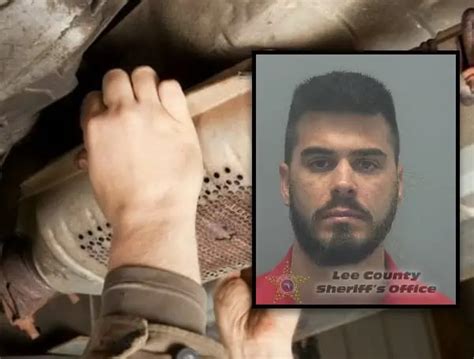 Florida Man Arrested In String Of Catalytic Converter Thefts After