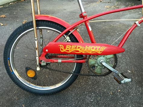 Vintage Huffy Red Hot Muscle Bike Bicycle 1800318102