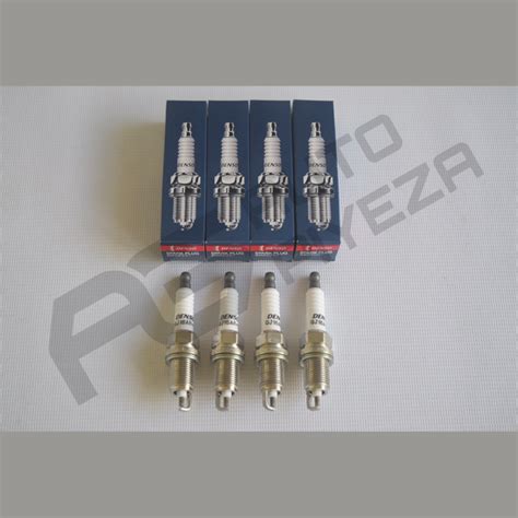 Denso Spark Plug QJ16AR U Set Of 4 Pcs For Toyota Corolla 1989 1992