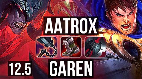 Aatrox Vs Garen Top Rank 2 Aatrox 7 Solo Kills Dominating Rank