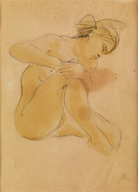 Georg Kolbe Seated Female Nude MutualArt