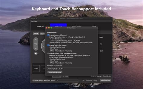 Harmony Hub Mac: Remote Control for Harmony Hub - Islandbit