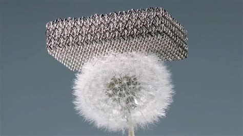 Meet the World's Lightest Metal. It's 99.99% Air.