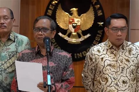 Mahfud MD Proses Al Zaytun Secara Hukum Pidana Dan Administrasi Negara