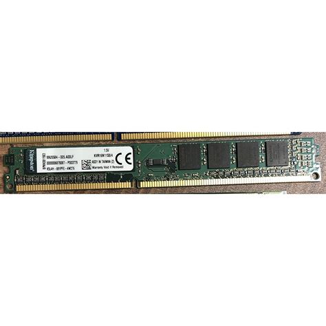 Kingston 金士頓 Kvr16n11s84 Ddr3 1600 4g 4gb 桌上型記憶體 單面 Cl11雙通道 蝦皮購物