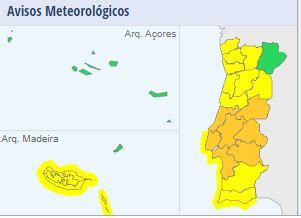 Ipma Coloca Distrito De Santar M Sob Aviso Laranja Devido Chuva Forte