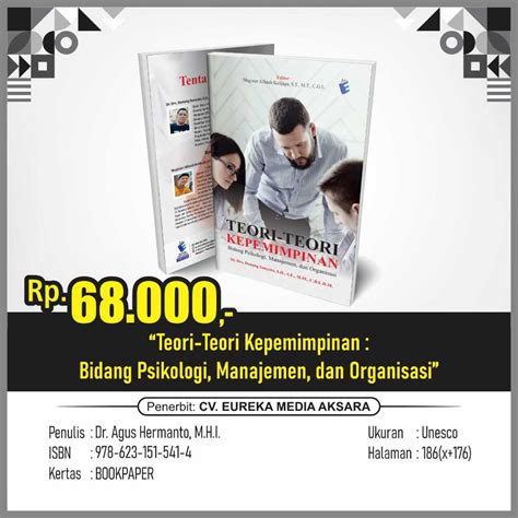 Jual Teori Teori Kepemimpinan Bidang Psikologi Manajemen Dan