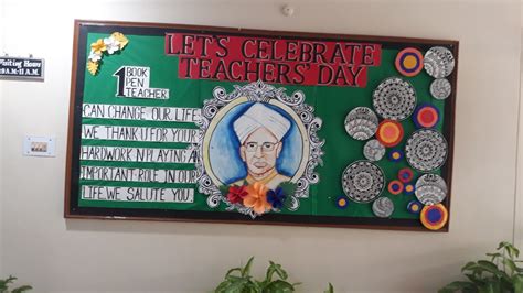 Teachers day art ideas bulletin board for teachers day dr sarvepalli radhakrishnan – Artofit