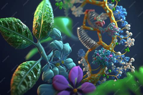 premium photo study  living organisms   processes including