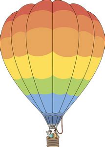 Hot Air Balloon Free Vector Clipart Images On Creazilla