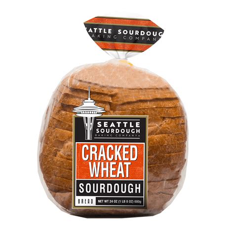 Seattle Sourdough Cracked Wheat Sliced Round 24 Oz Walmart