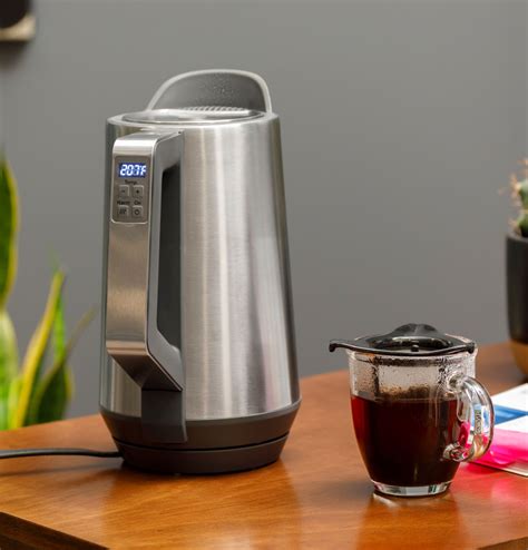 Customer Reviews Ge Electric Kettle With Digital Control Brushed