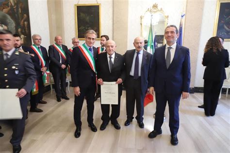 DAMIANO PREZIOSO DI CANCELLO ED ARNONE NOMINATO CAVALIERE DELL ORDINE