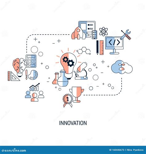 Innovation Vector Concept Stock Vector Illustration Of Infographic 160446675