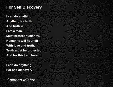 For Self Discovery Poem By Gajanan Mishra Poem Hunter