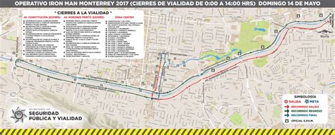 Anuncia Monterrey Cierres Viales Por Carrera Iron Man 2017 Contraportada