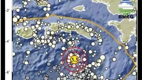 Maluku Tengah Digoyang Gempa Bumi Magnitudo 3 3 Cek Informasi Lengkap