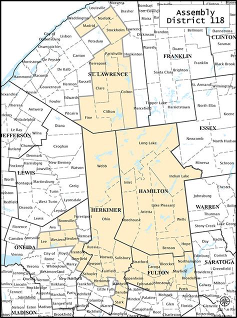 Ny Assembly District Map