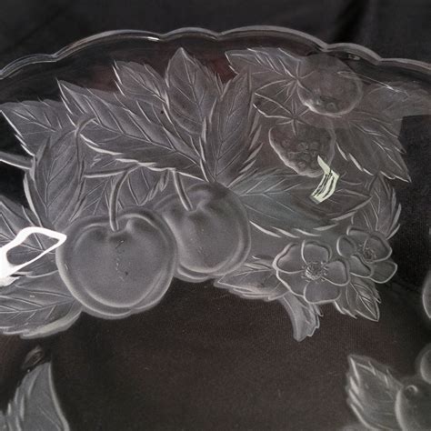 Vintage Crystal Fruit Bowl - Etsy