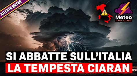 La Tempesta Ciaran Si Abbatte Sull Italia Venti Di Burrasca A Km