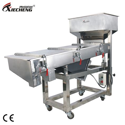 Stainless Steel Linear Vibrating Screen Sieve For Plastics China