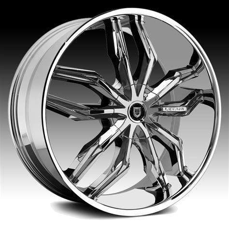 Lexani Arte Chrome Custom Wheels Rims - Lexani Discontinued Wheels - Custom Wheels Express