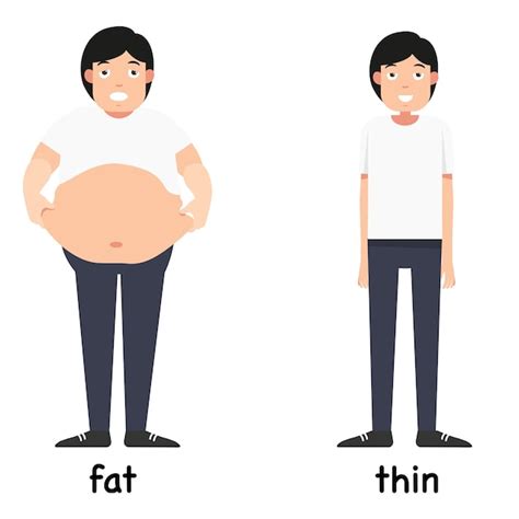 Thin fat Vectors & Illustrations for Free Download | Freepik