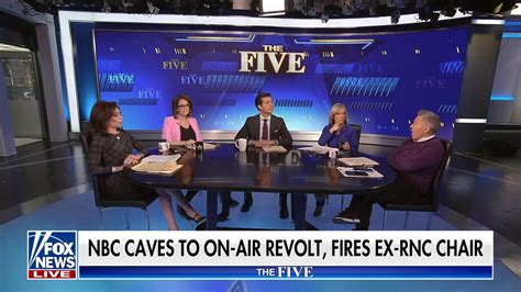 The Five NBC Anchors Rejoice After Ronna McDaniel Exit Fox News Video