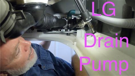 Lg Washer Drain Pump Fix In Minutes Youtube