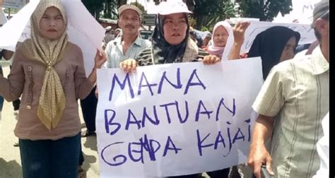 Sudah Hampir Setahun Berlalu Tidak Ada Kejelasan Masyarakan Korban