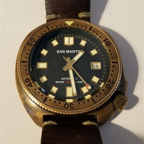 Sold San Martin Bronze Sn Willard Watchuseek Watch Forums