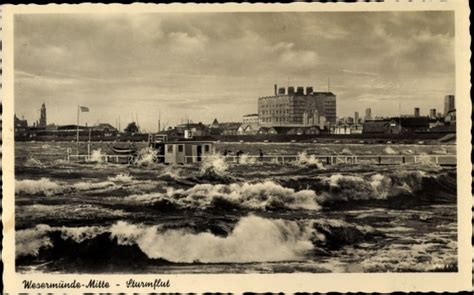 Ansichtskarte Postkarte Weserm Nde Bremerhaven Akpool De