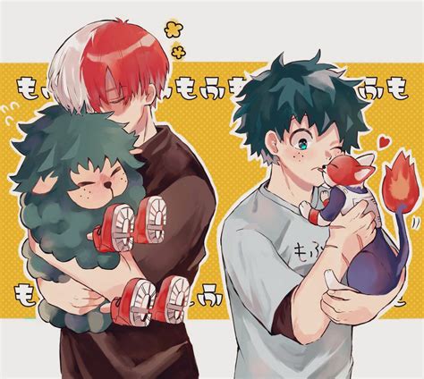 Deku And Shoto Boku No Hero Academia Fan Art Fanpop