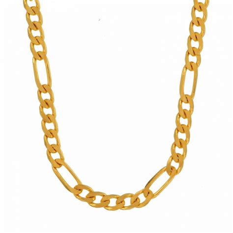 Goldkette Figarokette L Nge Cm Breite Mm Karat Gold