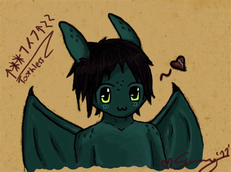 Anthro Toothless By Sunnyura On Deviantart