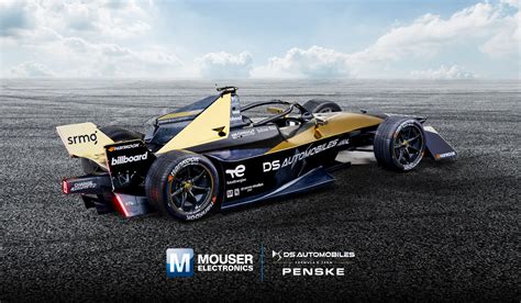 Mouser Electronics Announces Partnership With DS PENSKE For Formula E